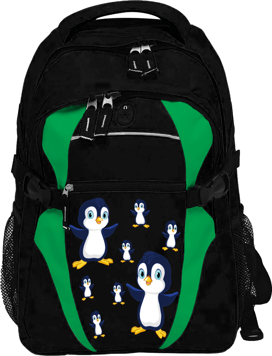Pranksta Penguin Zenith Backpack Limited Edition - fungear.com.au