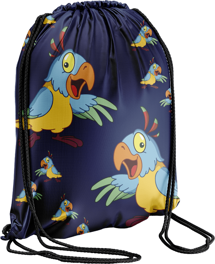 Psycho Parrot Back Bag