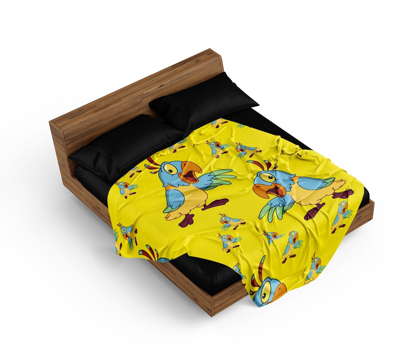 Psycho Parrot Doona + Pillow - fungear.com.au