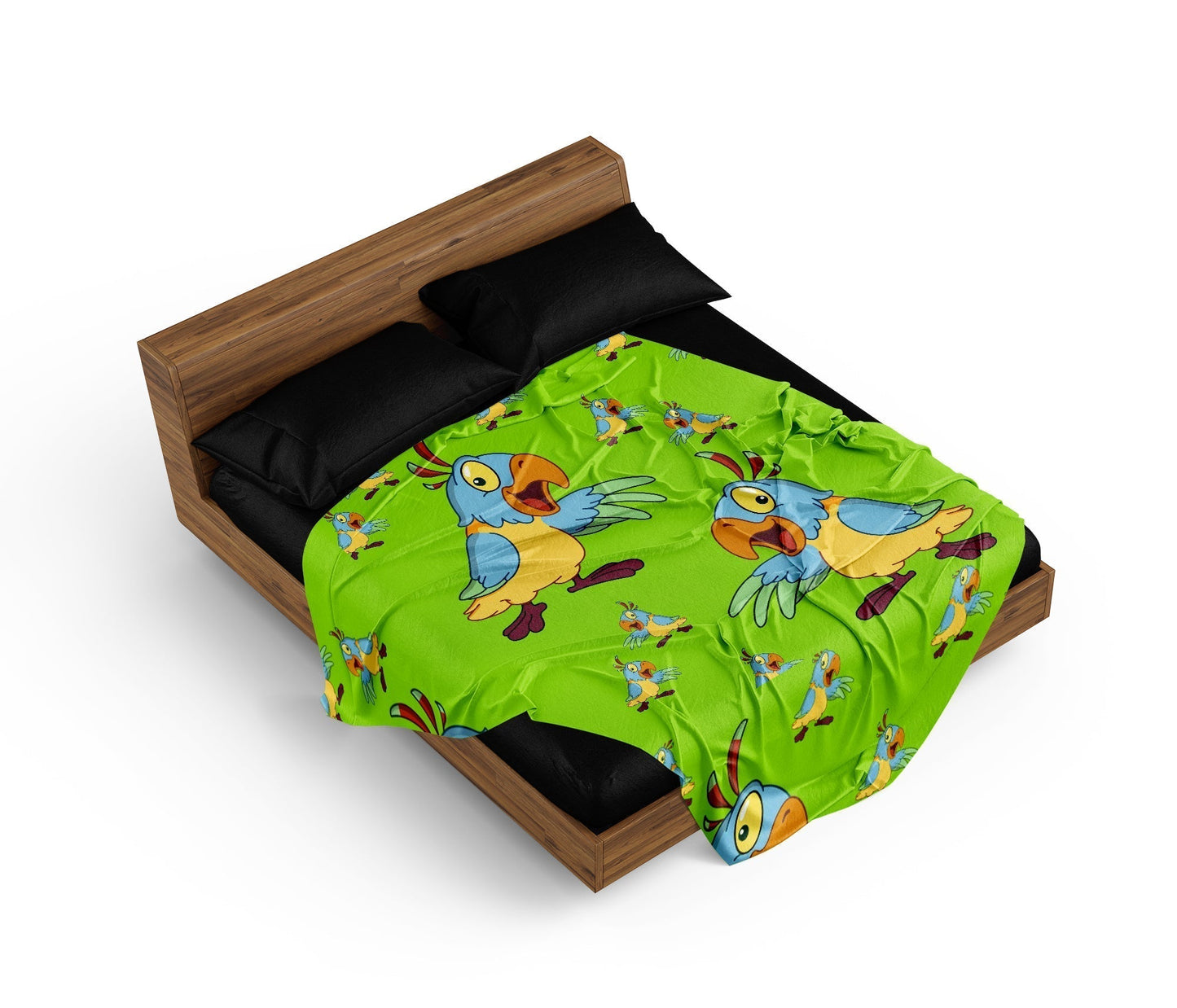 Psycho Parrot Doona + Pillow - fungear.com.au