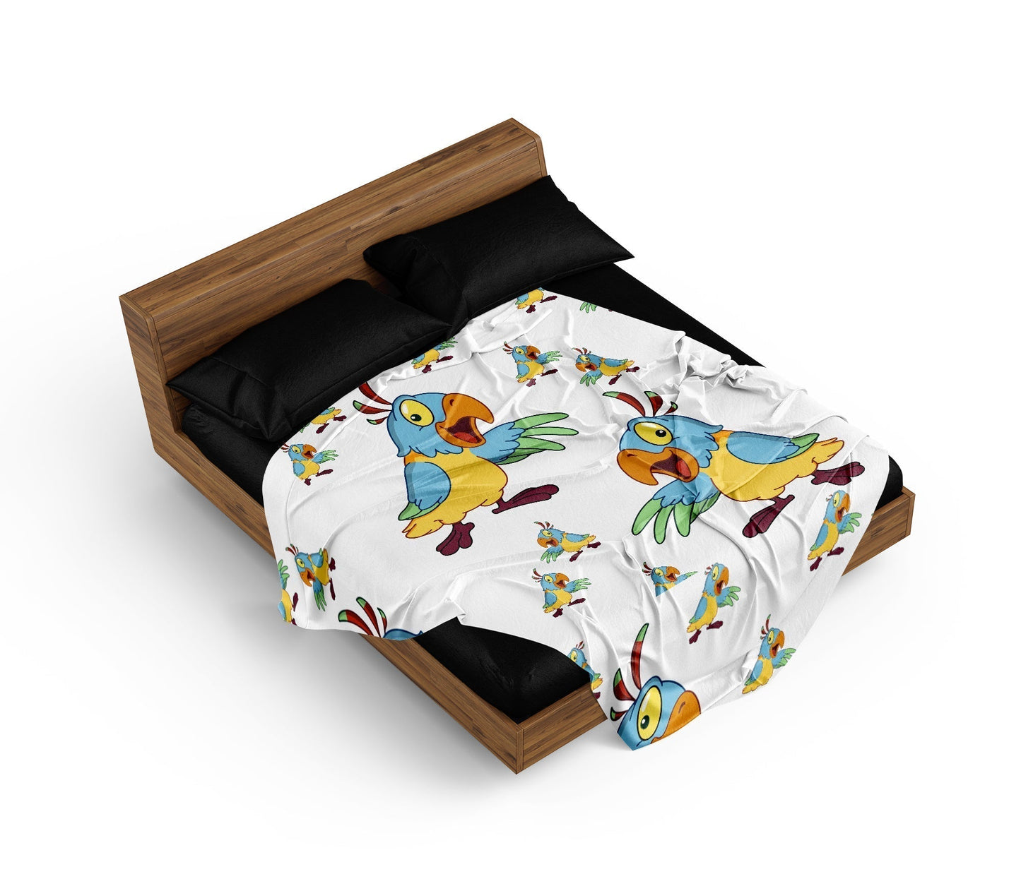 Psycho Parrot Doona + Pillow - fungear.com.au
