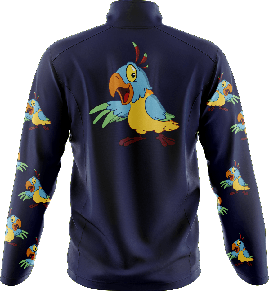Psycho Parrot Full Zip Track Jacket - fungear.com.au