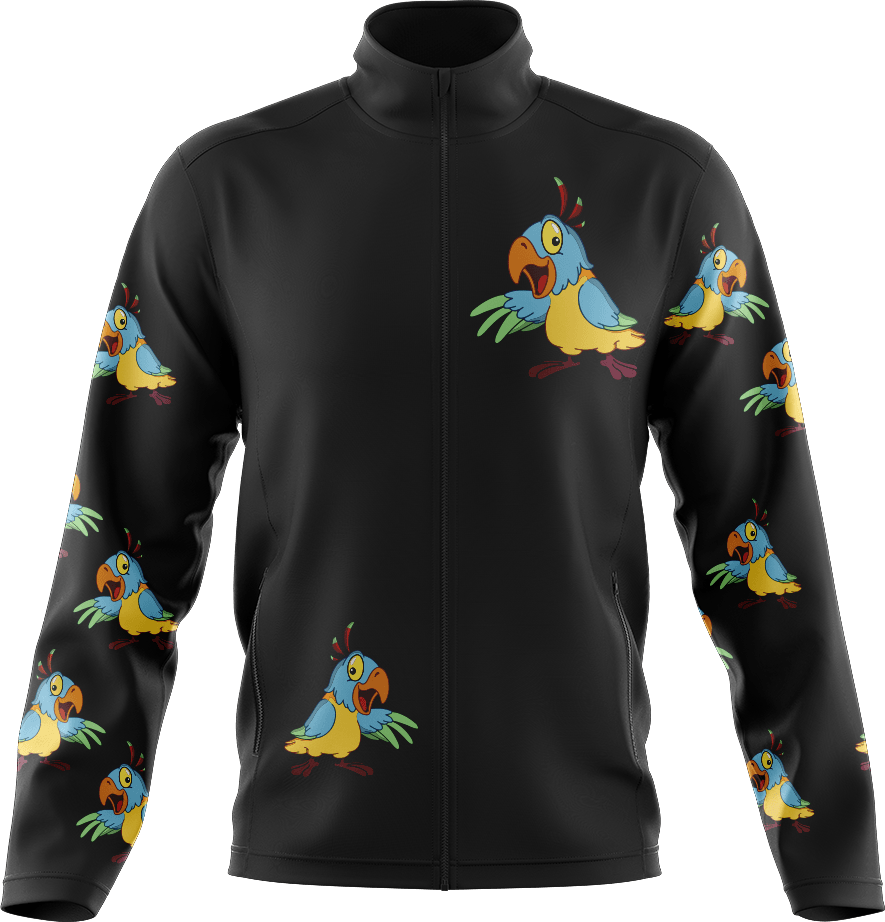 Psycho Parrot Full Zip Track Jacket - fungear.com.au