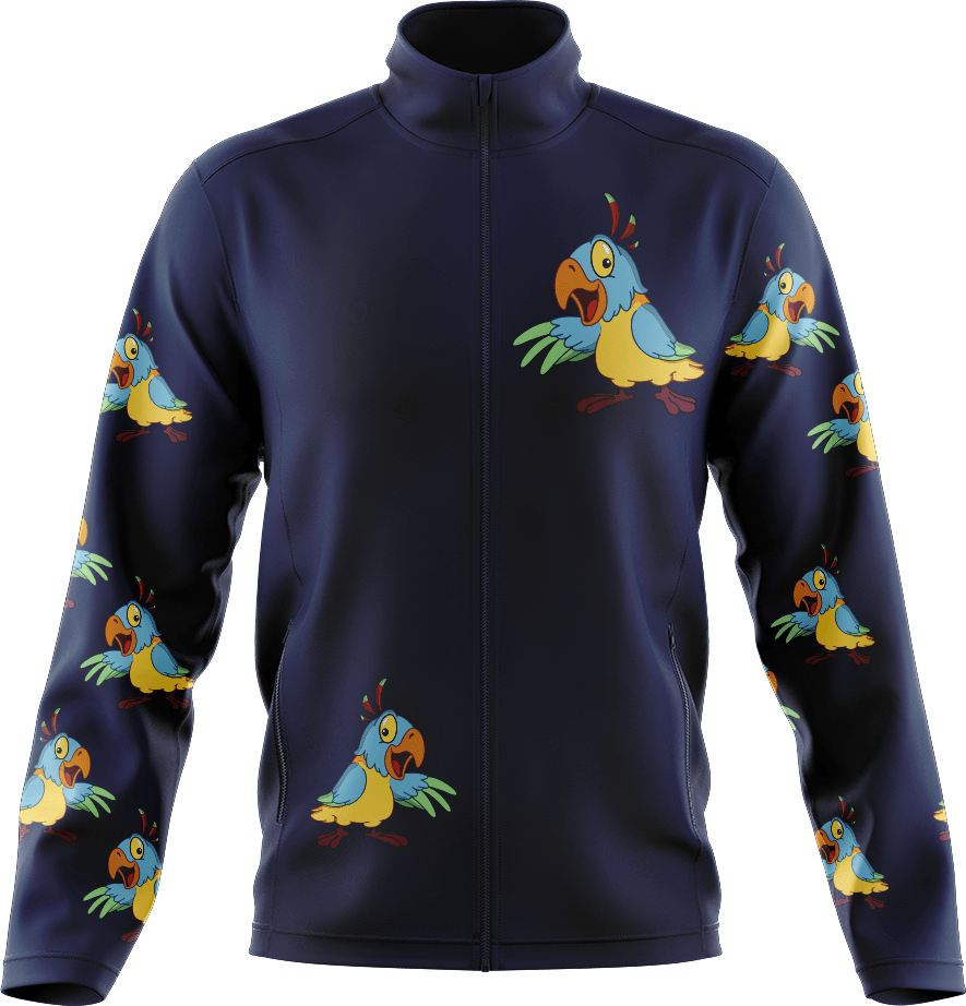 Psycho Parrot Full Zip Track Jacket - fungear.com.au
