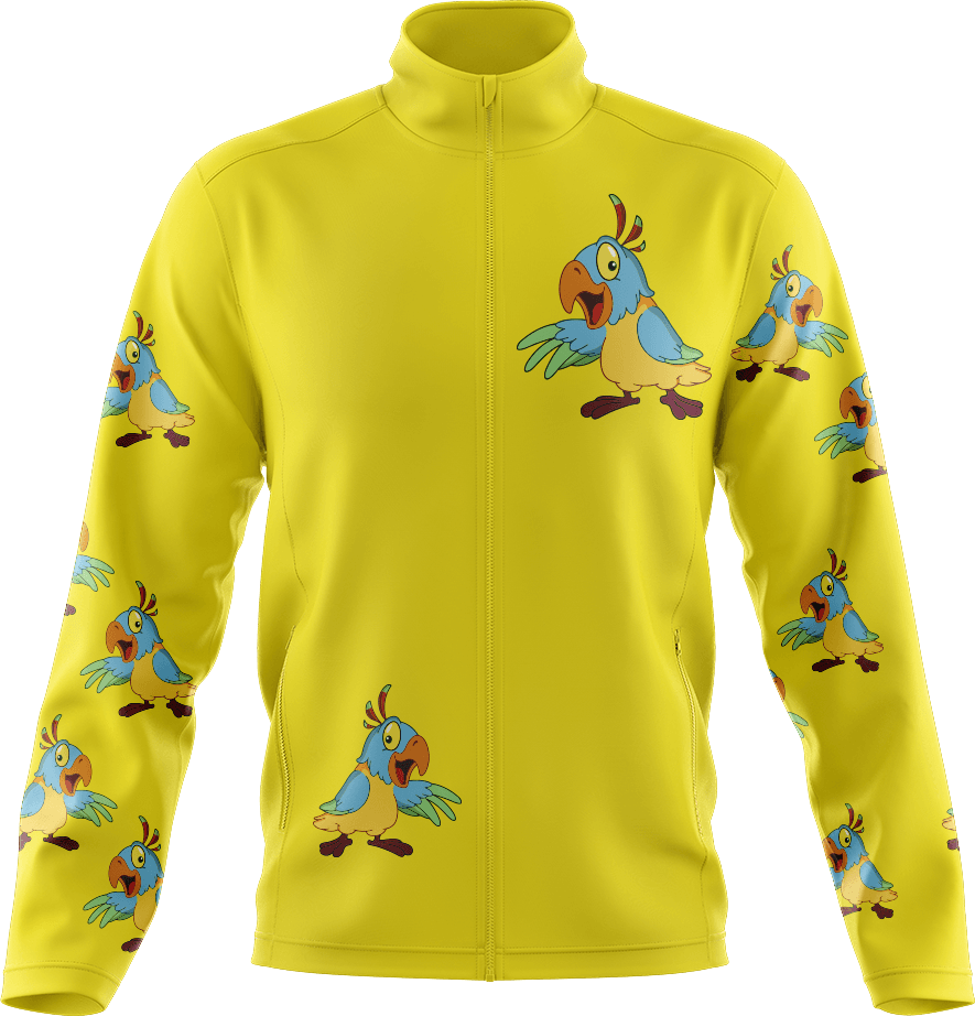 Psycho Parrot Full Zip Track Jacket - fungear.com.au