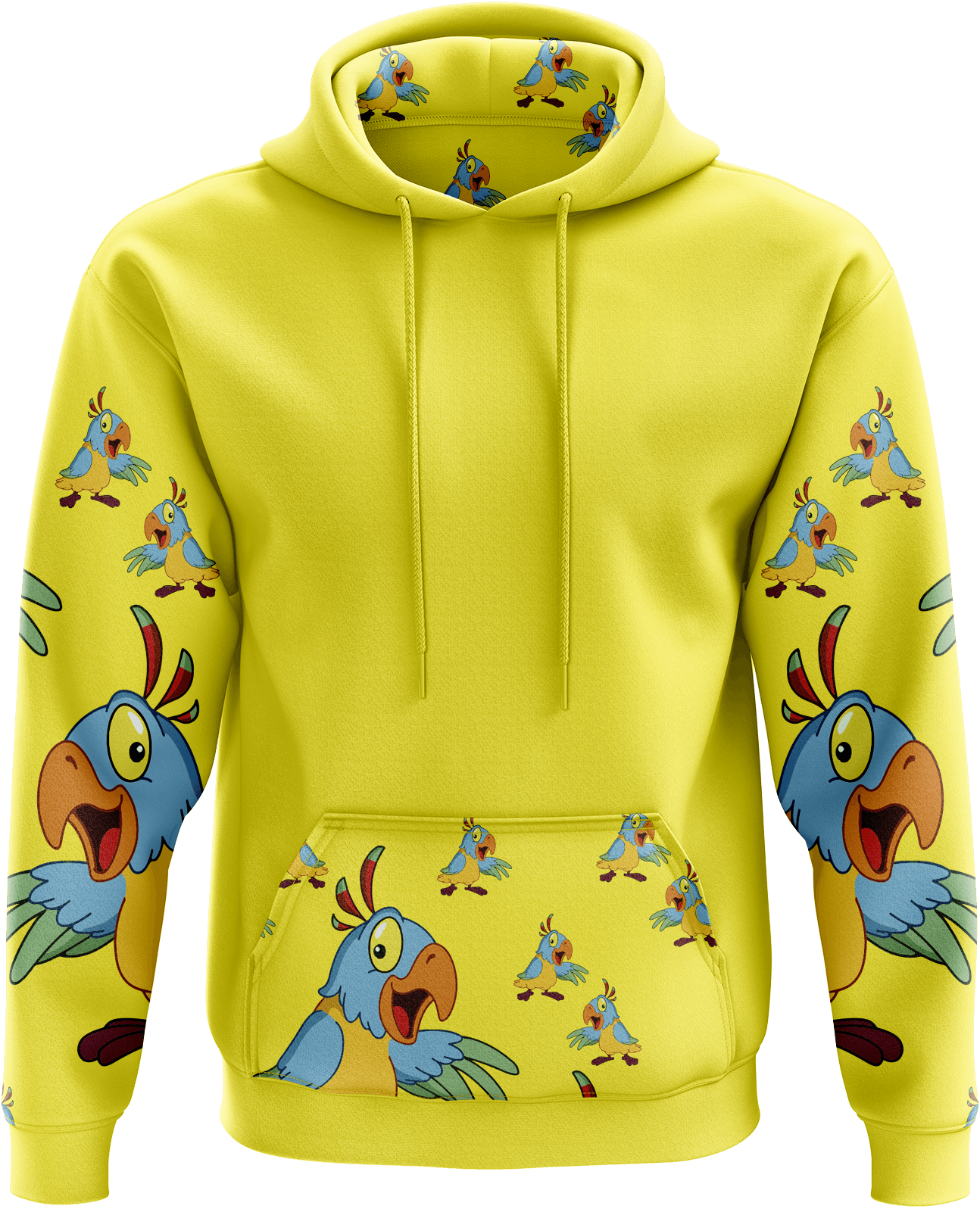 Psycho Parrot Hoodies - fungear.com.au