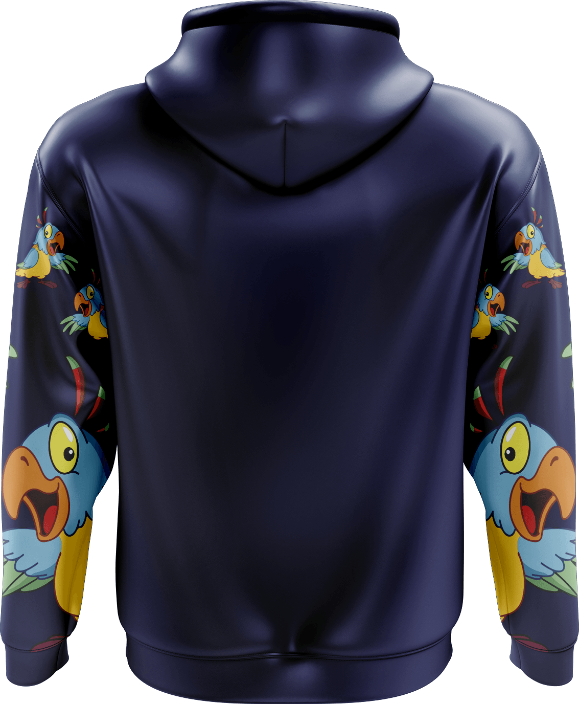 Psycho Parrot Hoodies - fungear.com.au