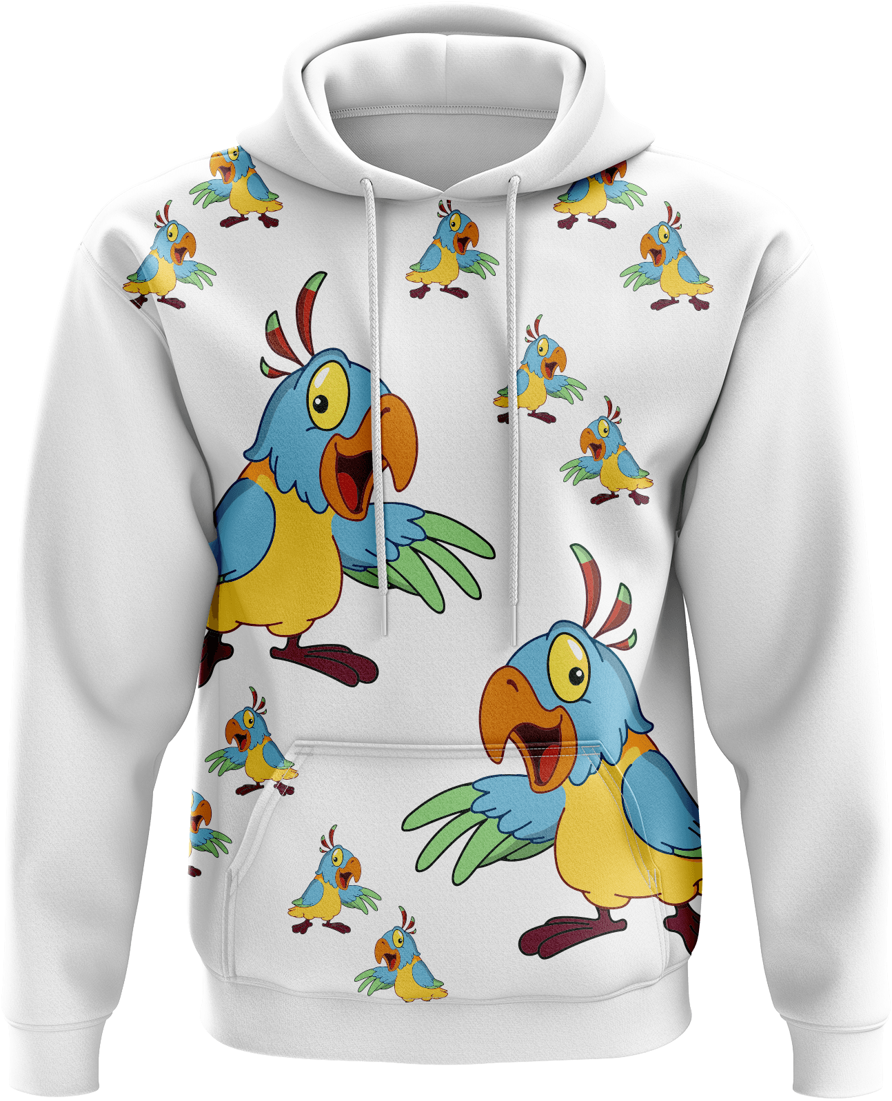 Psycho Parrot Hoodies - fungear.com.au