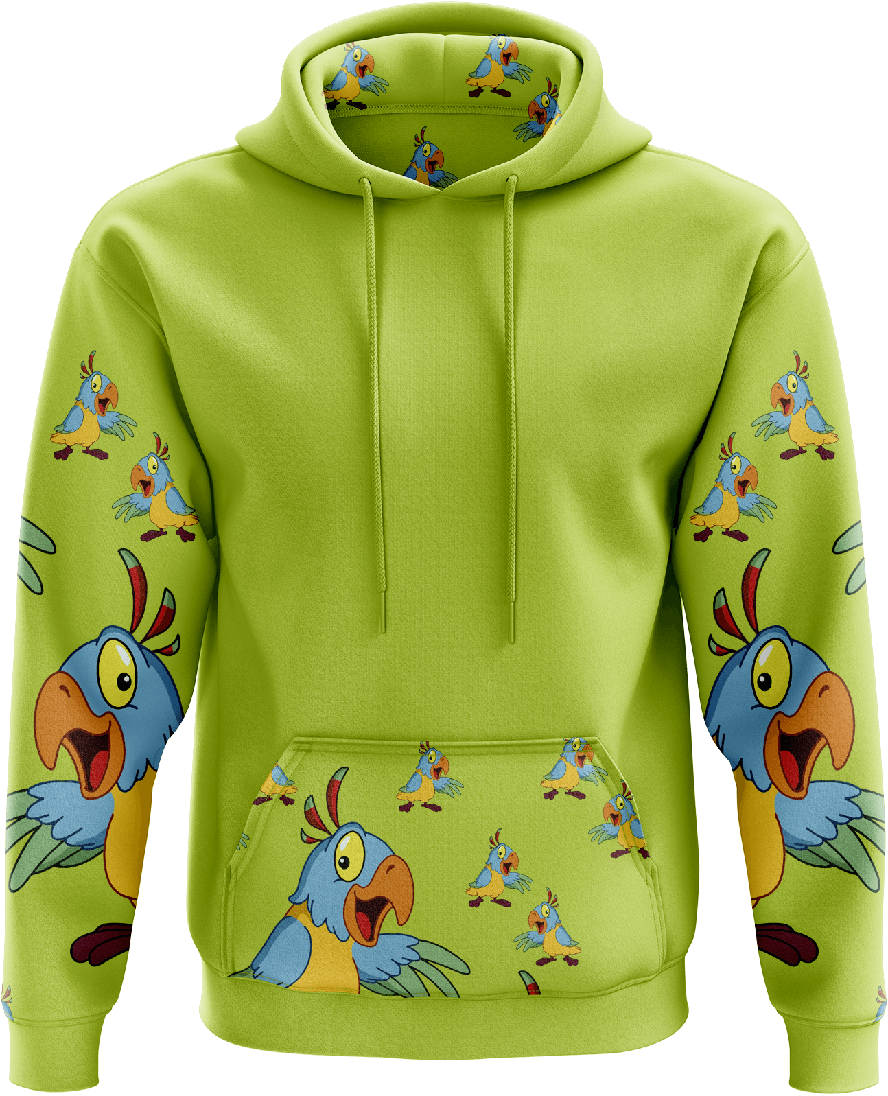 Psycho Parrot Hoodies - fungear.com.au