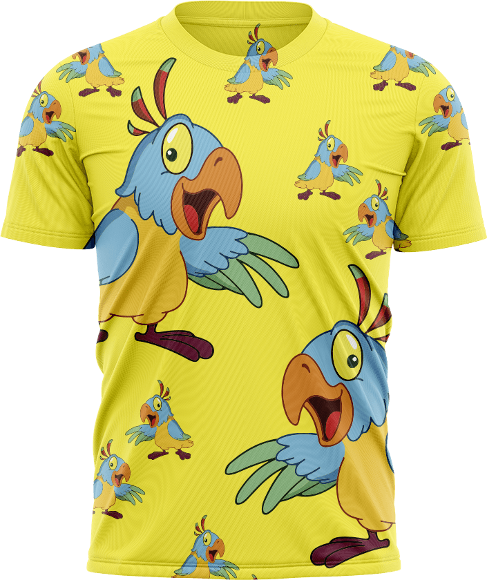 Psycho Parrot T shirts - fungear.com.au