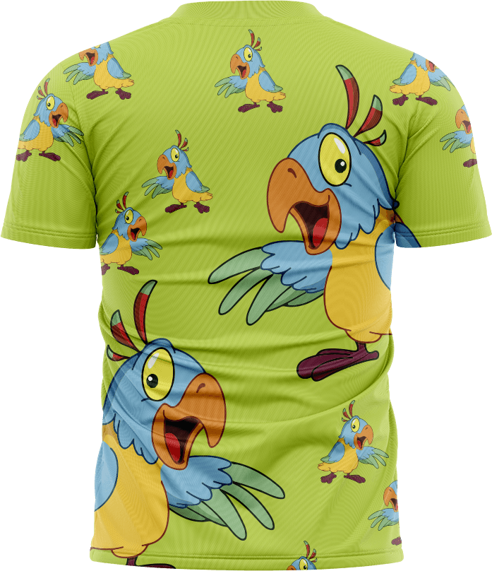 Psycho Parrot T shirts - fungear.com.au