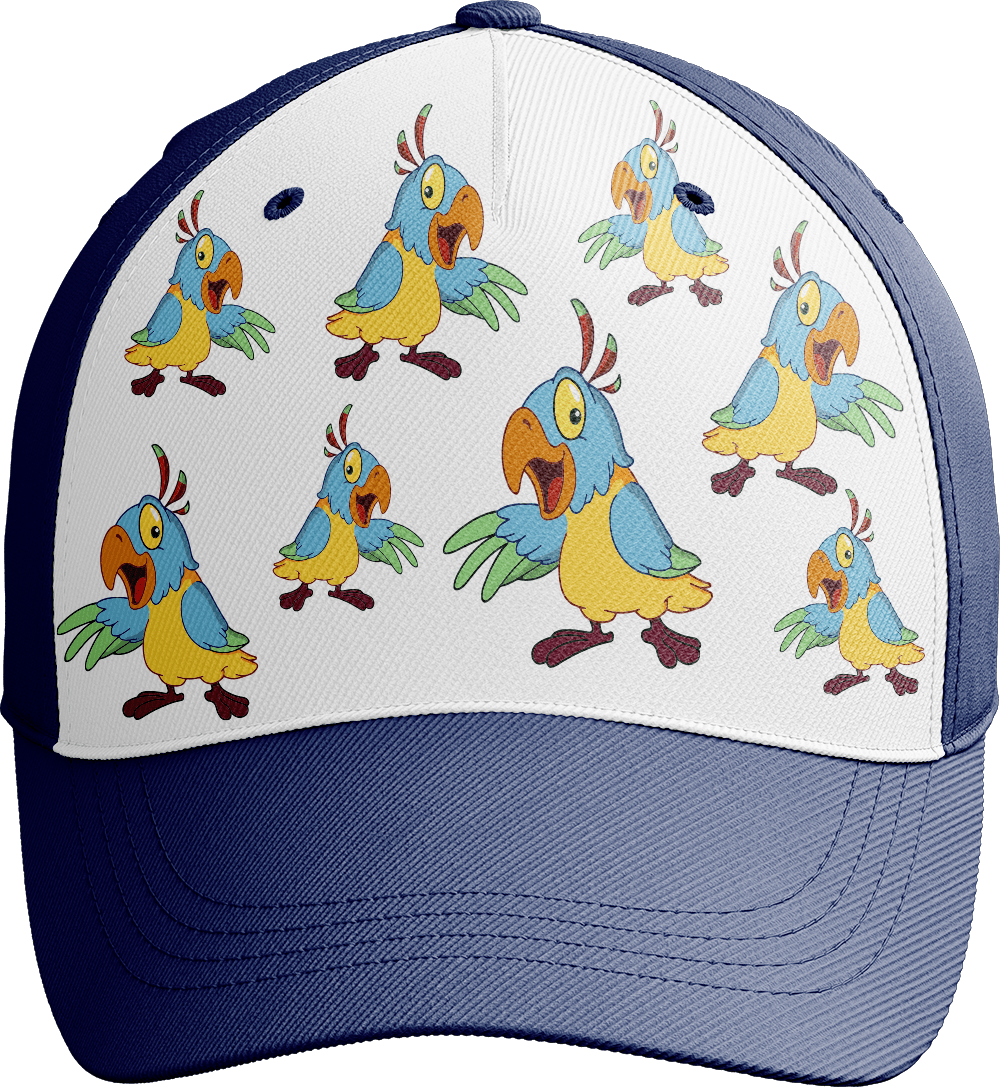 Psycho Parrot Trucker Cap - fungear.com.au