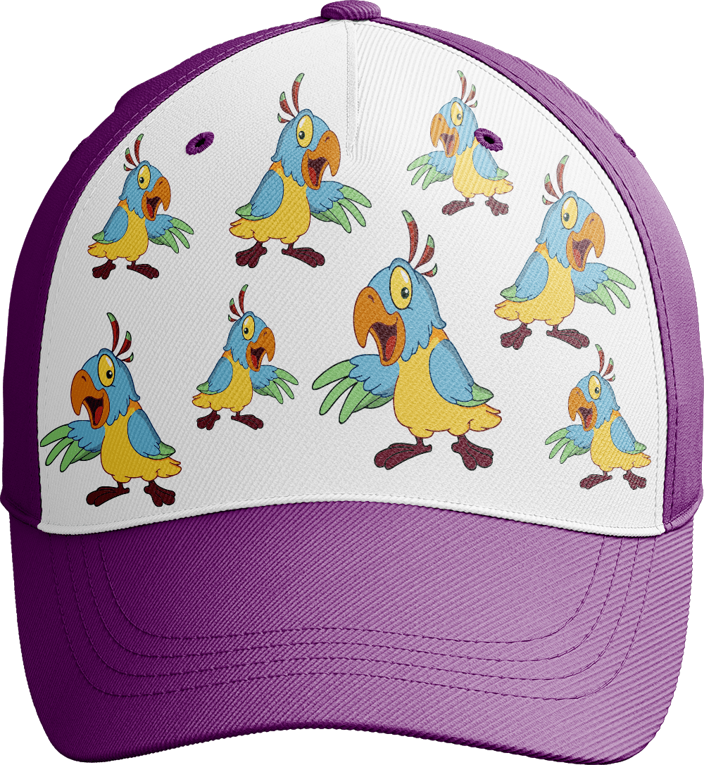 Psycho Parrot Trucker Cap - fungear.com.au