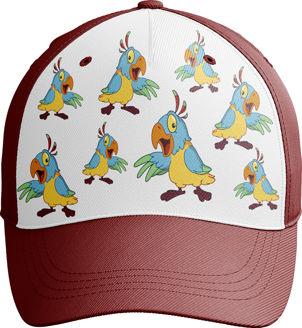 Psycho Parrot Trucker Cap - fungear.com.au