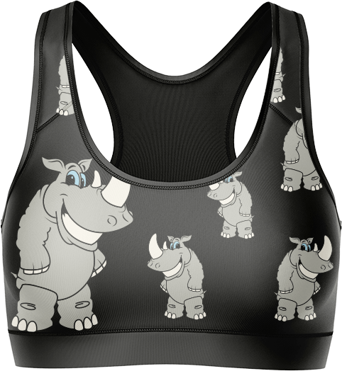 Racy Rhino Crop Top - fungear.com.au