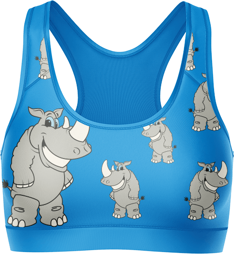 Racy Rhino Crop Top - fungear.com.au
