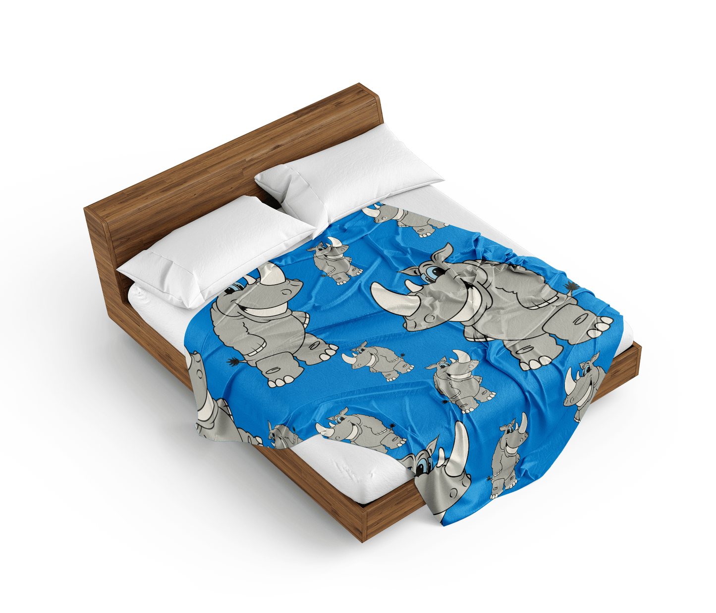 Racy Rhino Doona + Pillow - fungear.com.au