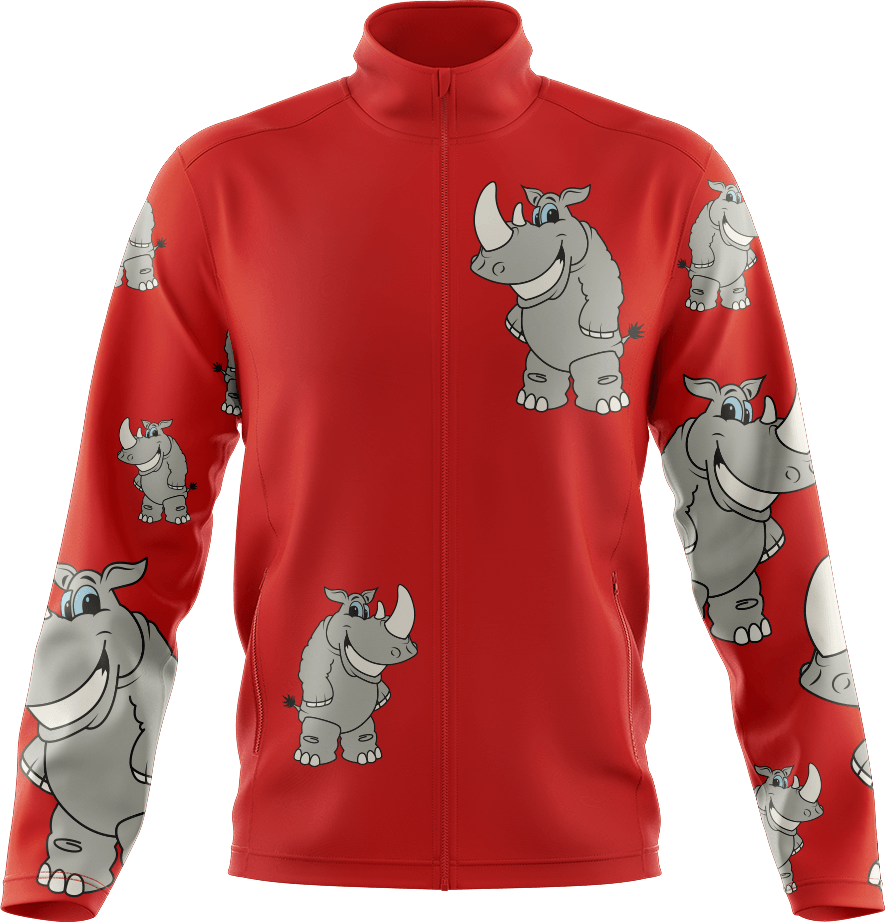 Racy Rhino Full Zip Track Jacket - fungear.com.au