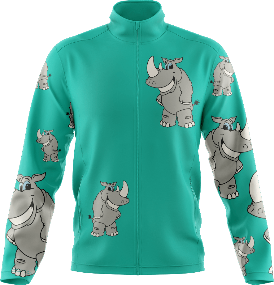 Racy Rhino Full Zip Track Jacket - fungear.com.au