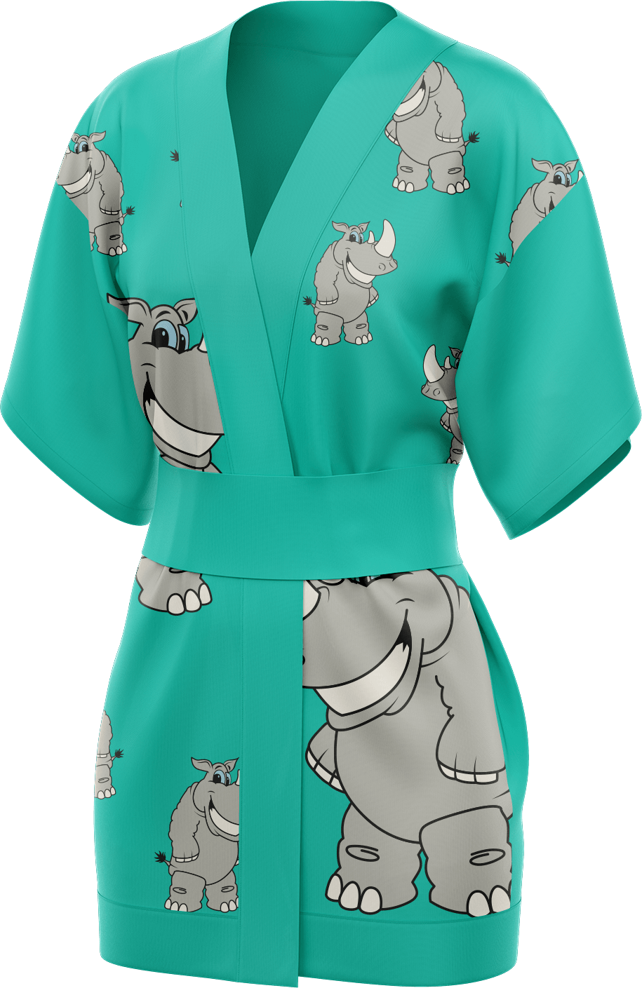 Racy Rhino Kimono - fungear.com.au