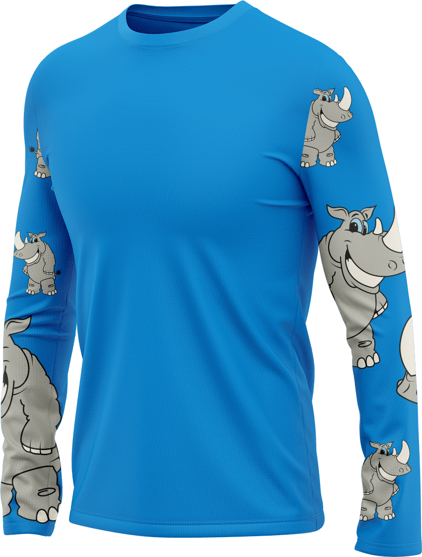 Racy Rhino Rash Shirt Long Sleeve - fungear.com.au