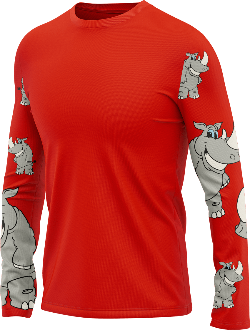 Racy Rhino Rash Shirt Long Sleeve - fungear.com.au