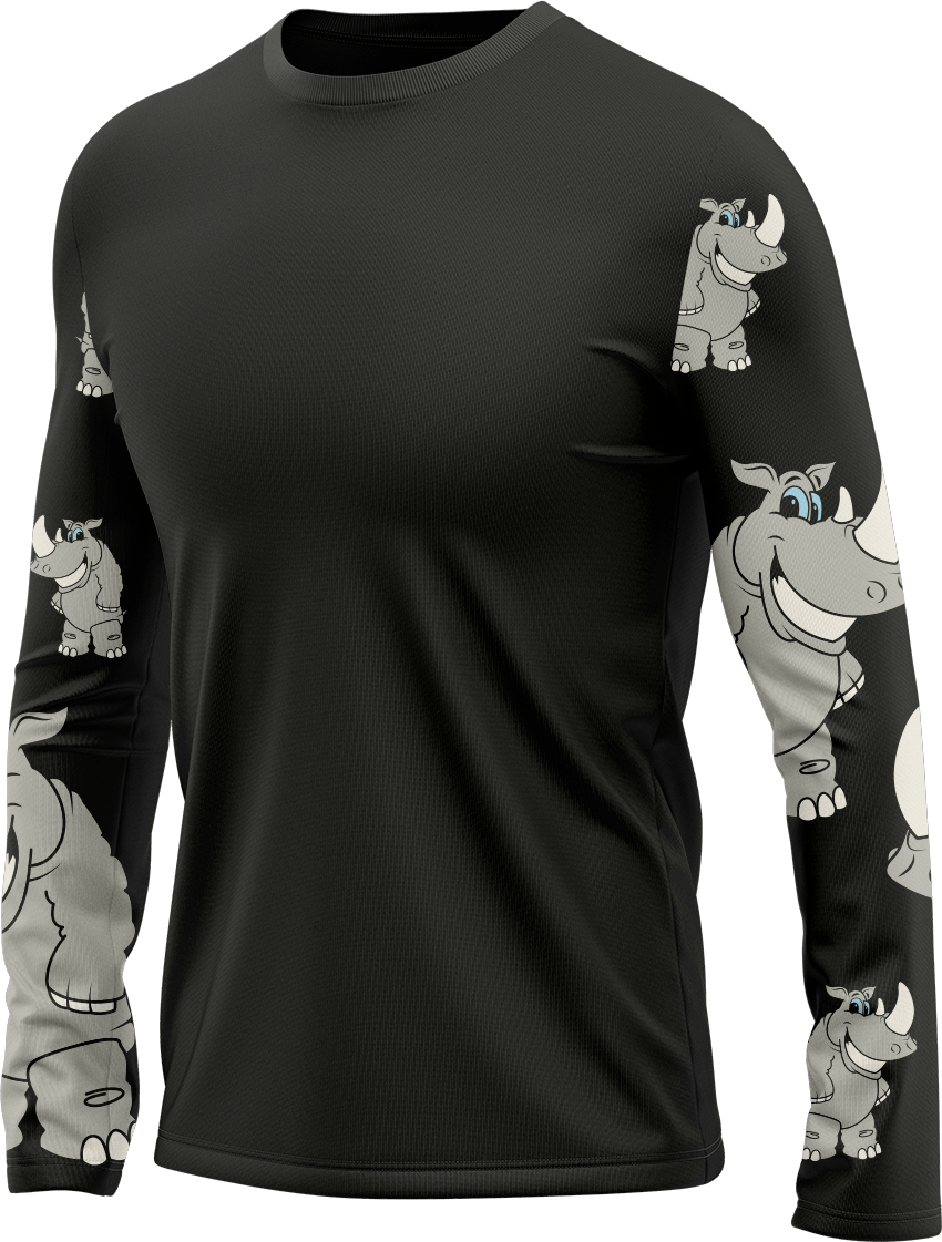 Racy Rhino Rash Shirt Long Sleeve - fungear.com.au