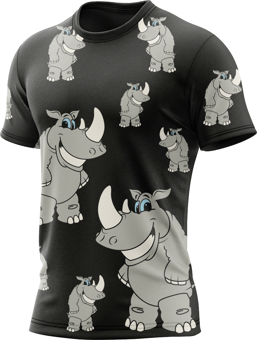 Racy Rhino Rash Shirt Short Sleeve