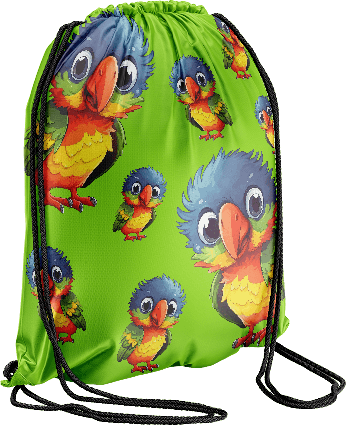 Rainbow Lorikeet Back Bag - fungear.com.au