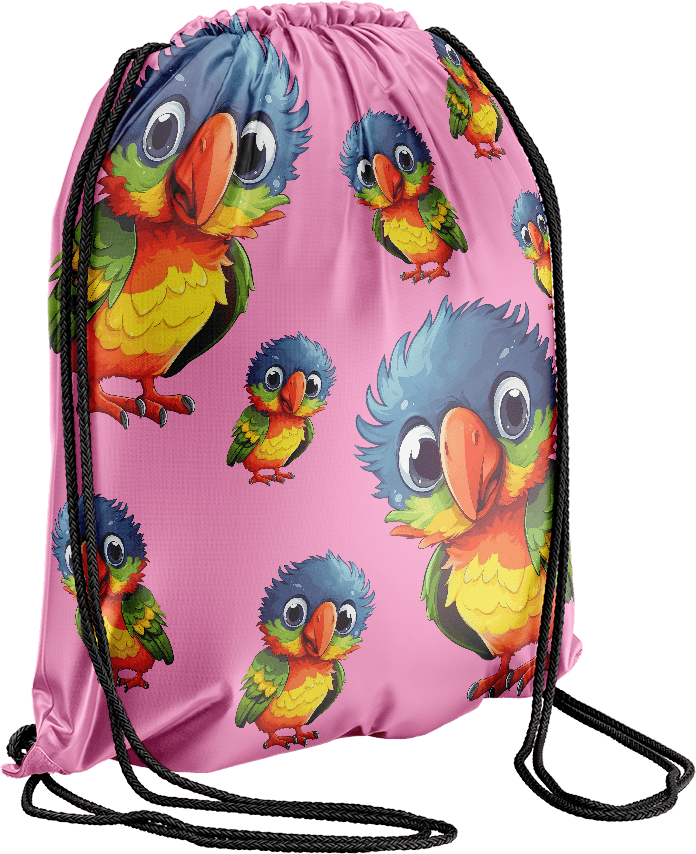 Rainbow Lorikeet Back Bag - fungear.com.au