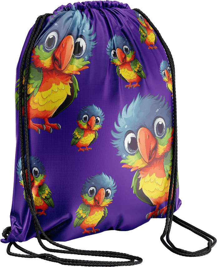 Rainbow Lorikeet Back Bag - fungear.com.au