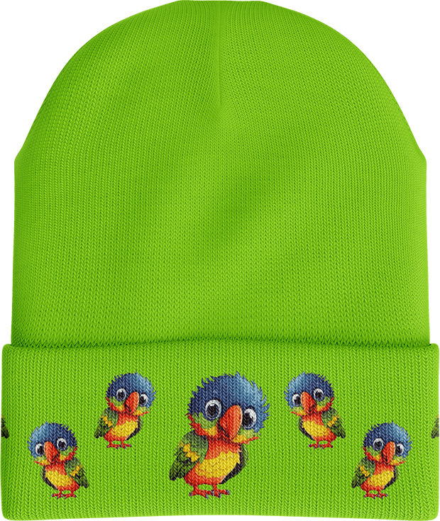 Rainbow Lorikeet Beanie - fungear.com.au