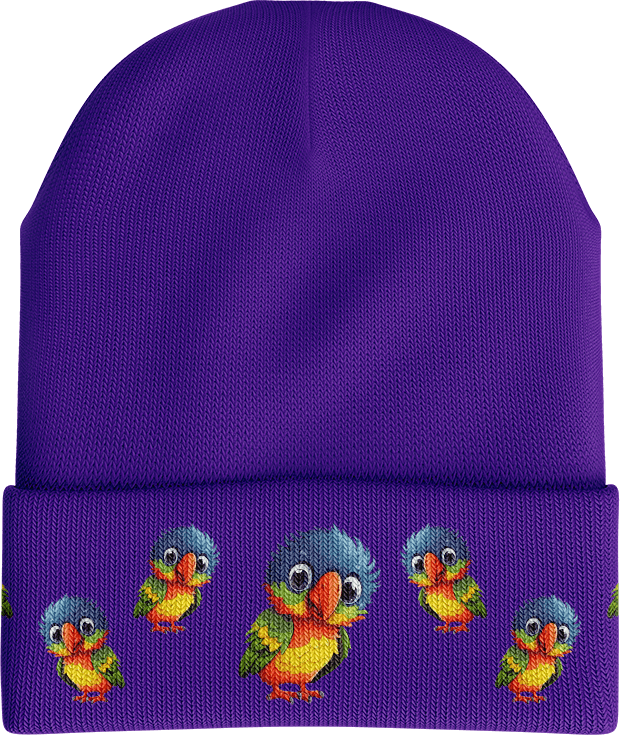 Rainbow Lorikeet Beanie - fungear.com.au