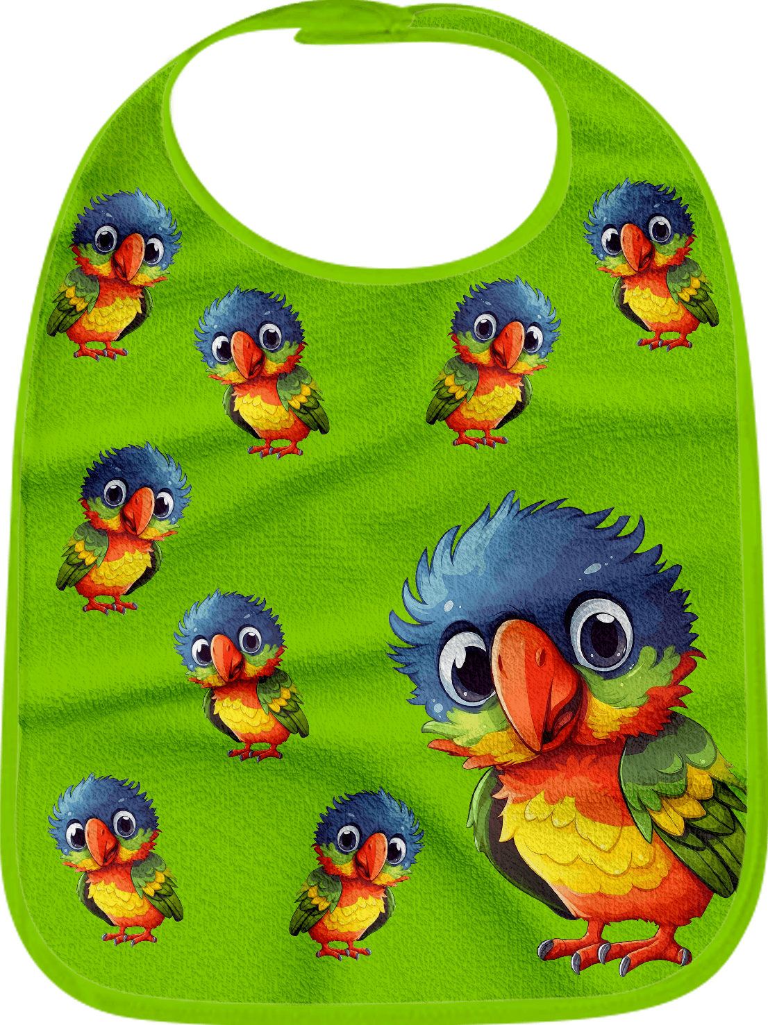 Rainbow Lorikeet Bibs