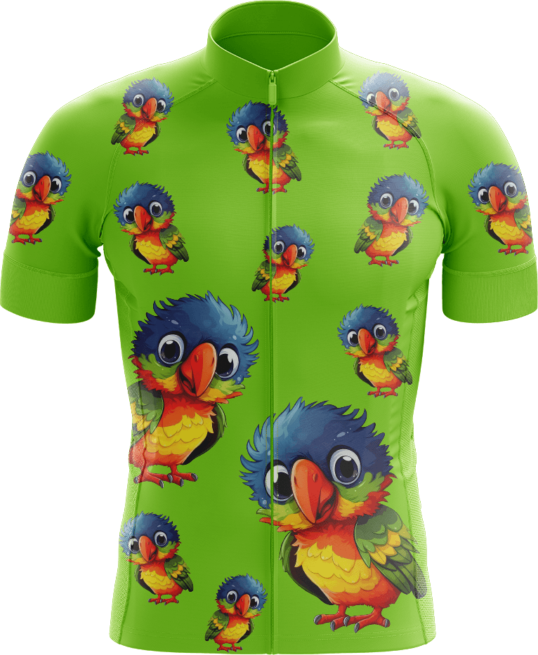 Rainbow Lorikeet Cycling Jerseys - fungear.com.au