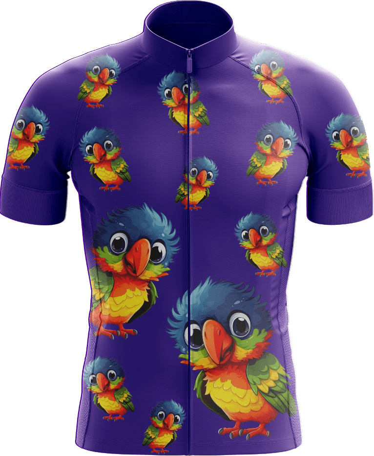 Rainbow Lorikeet Cycling Jerseys - fungear.com.au