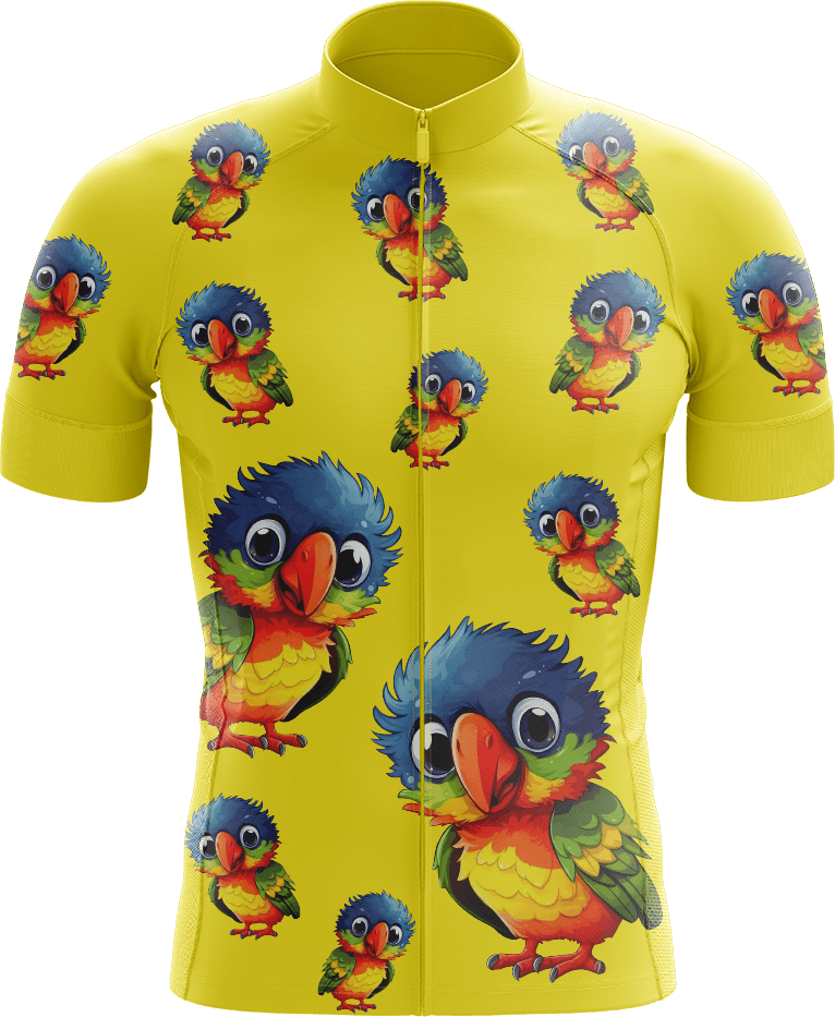 Rainbow Lorikeet Cycling Jerseys - fungear.com.au
