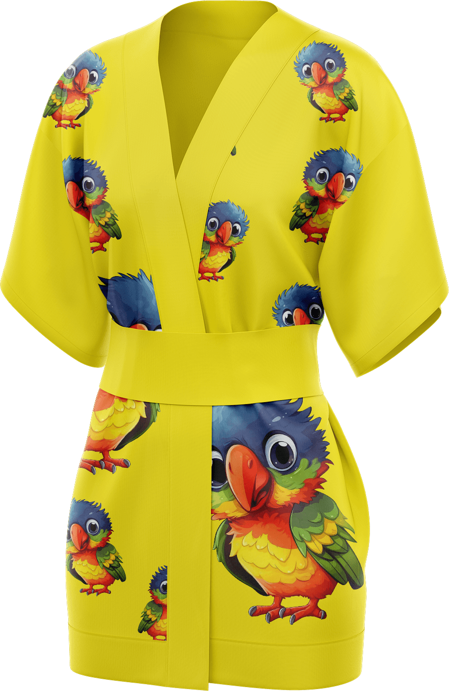 Rainbow Lorikeet Kimono - fungear.com.au
