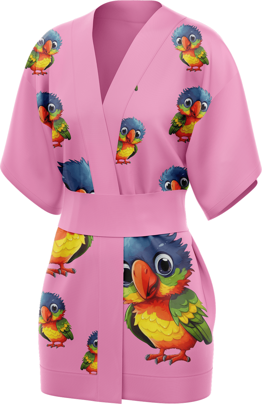 Rainbow Lorikeet Kimono - fungear.com.au