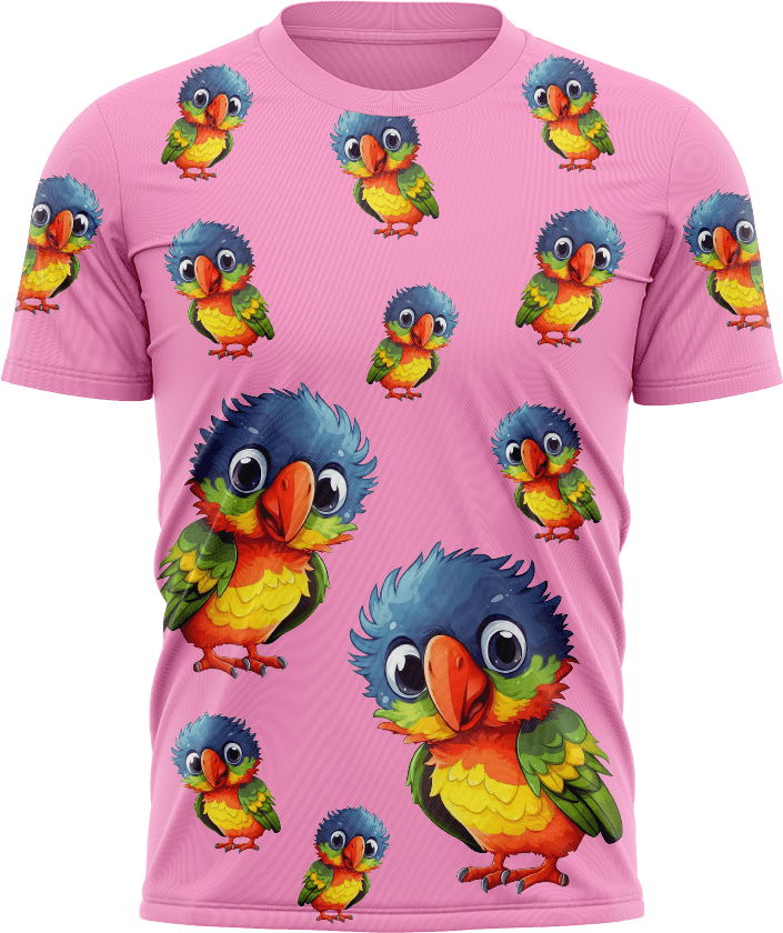 Rainbow Lorikeet T shirts - fungear.com.au