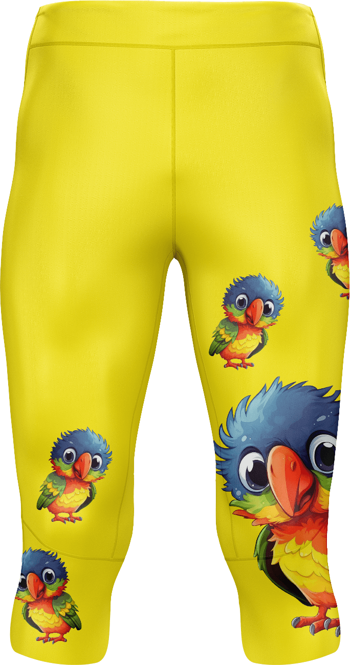 Rainbow Lorikeet Tights 3/4 or full length - fungear.com.au