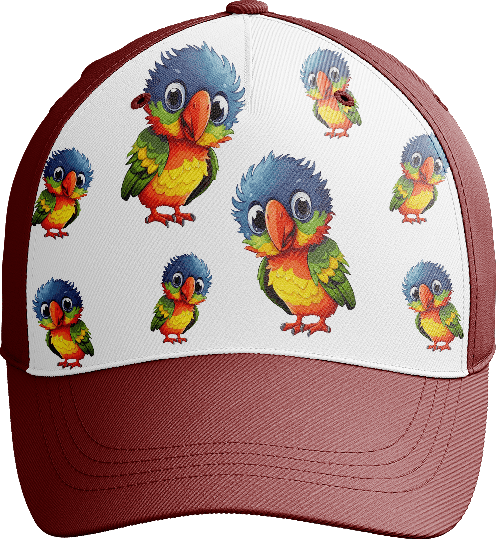 Rainbow Lorikeet Trucker Cap - fungear.com.au