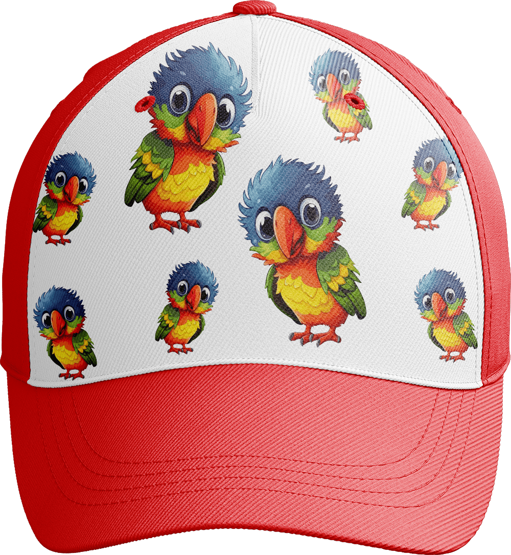 Rainbow Lorikeet Trucker Cap - fungear.com.au