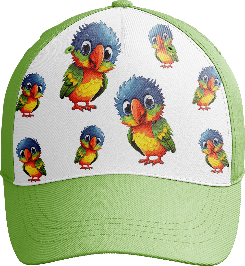 Rainbow Lorikeet Trucker Cap - fungear.com.au