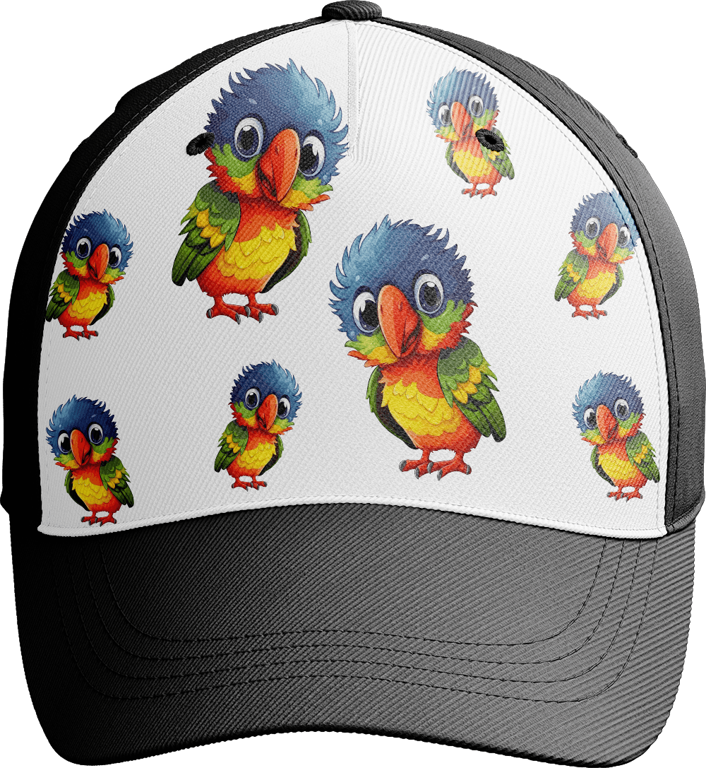 Rainbow Lorikeet Trucker Cap - fungear.com.au