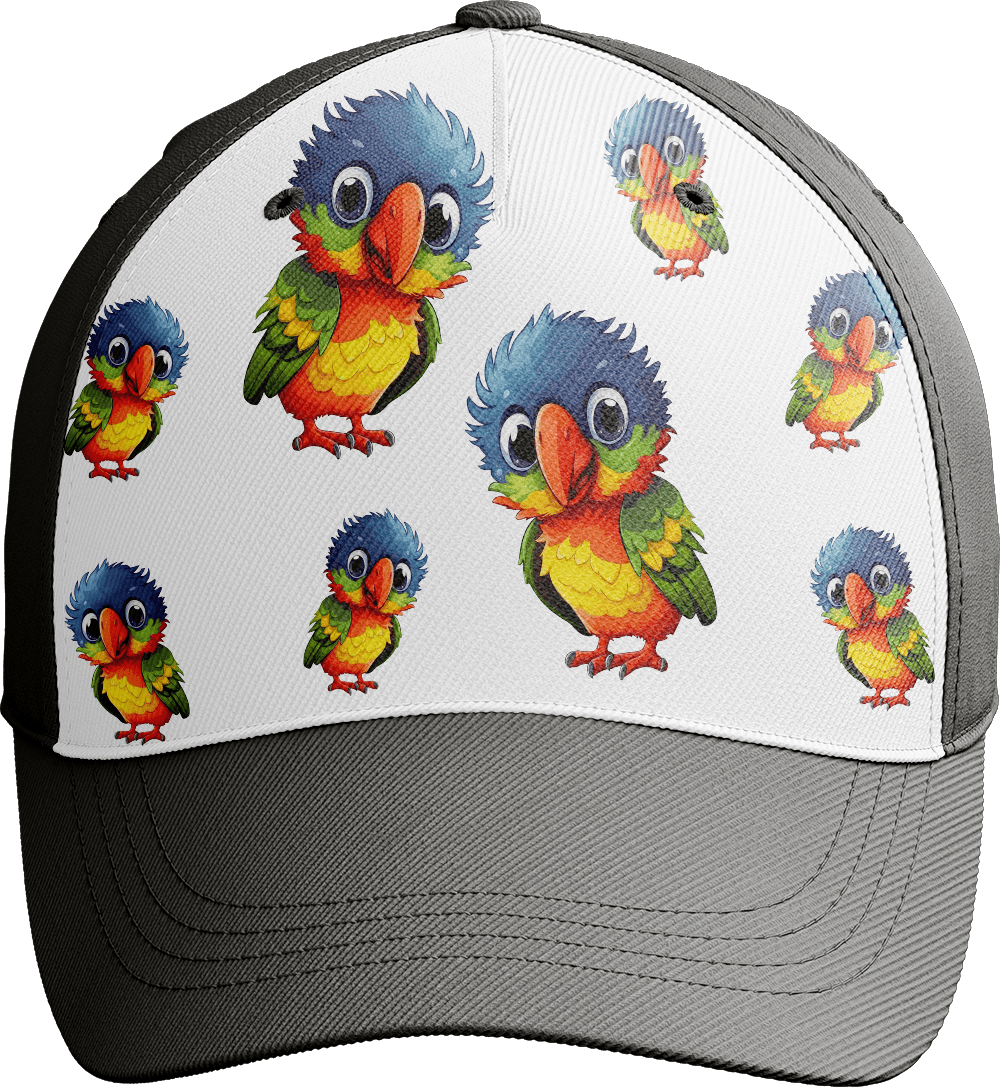 Rainbow Lorikeet Trucker Cap - fungear.com.au