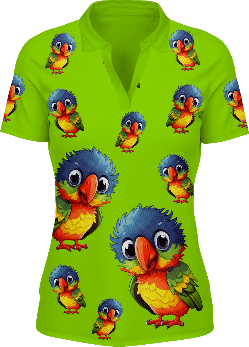 Rainbow Lorikeet Women's Polo