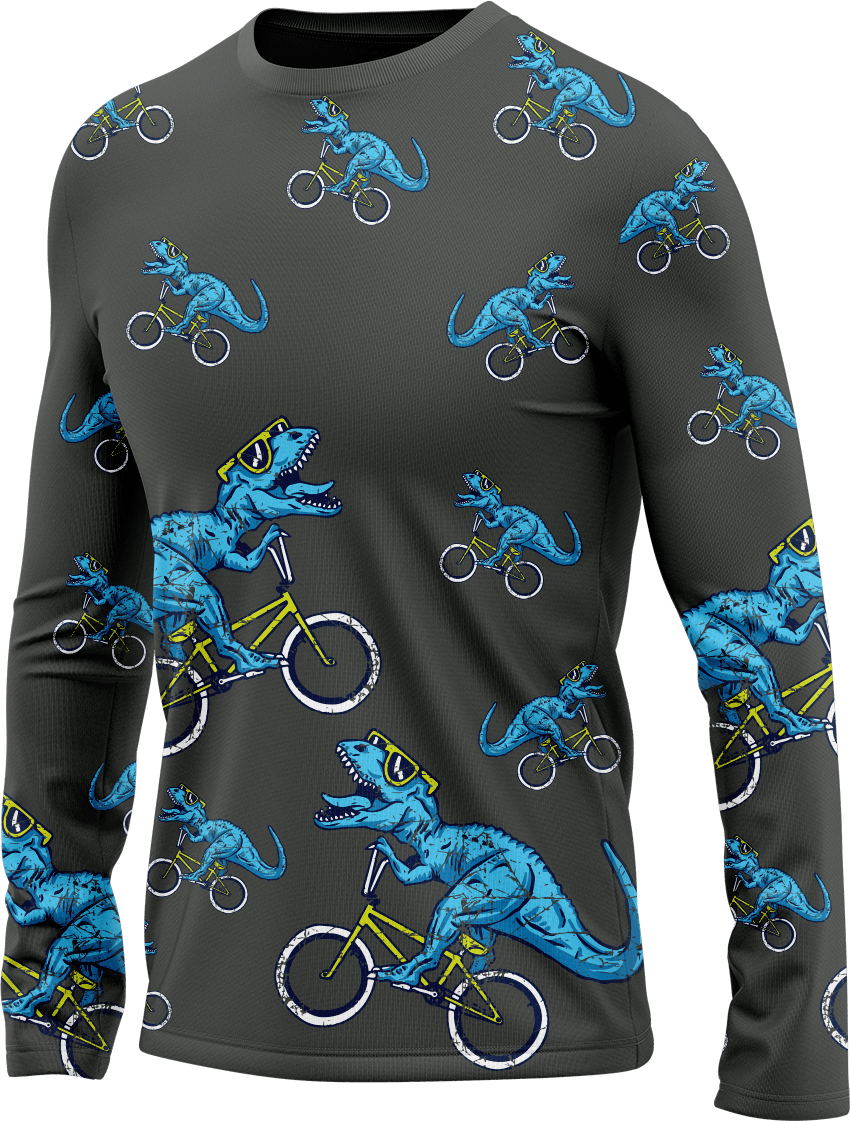 Rexy Dino Rash Shirt Long Sleeve