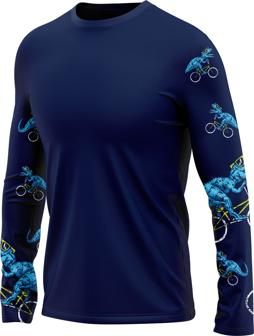Rexy Dino Rash T-Shirt Long Sleeve - fungear.com.au