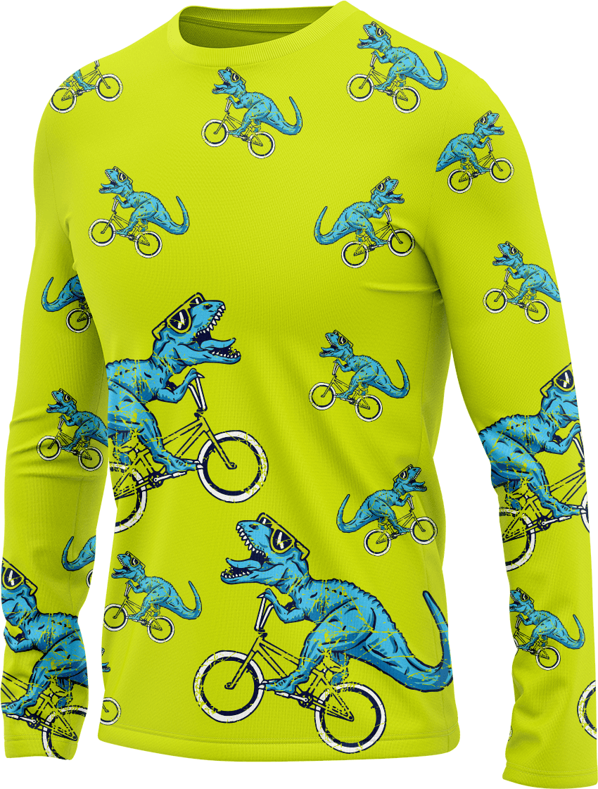 Rexy Dino Rash T-Shirt Long Sleeve - fungear.com.au